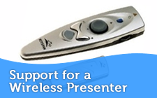 Support for Wireless Presenters
