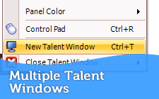 Multiple Talent Windows