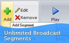 Unlimited Broadcast Segments (Scripts)